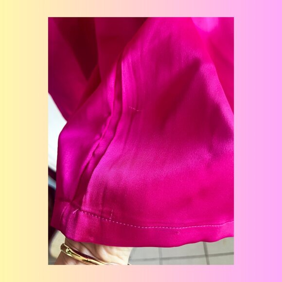 Rachel Zoe Pink Jumpsuit Wide-Leg High-Waisted - Picture 6 of 9